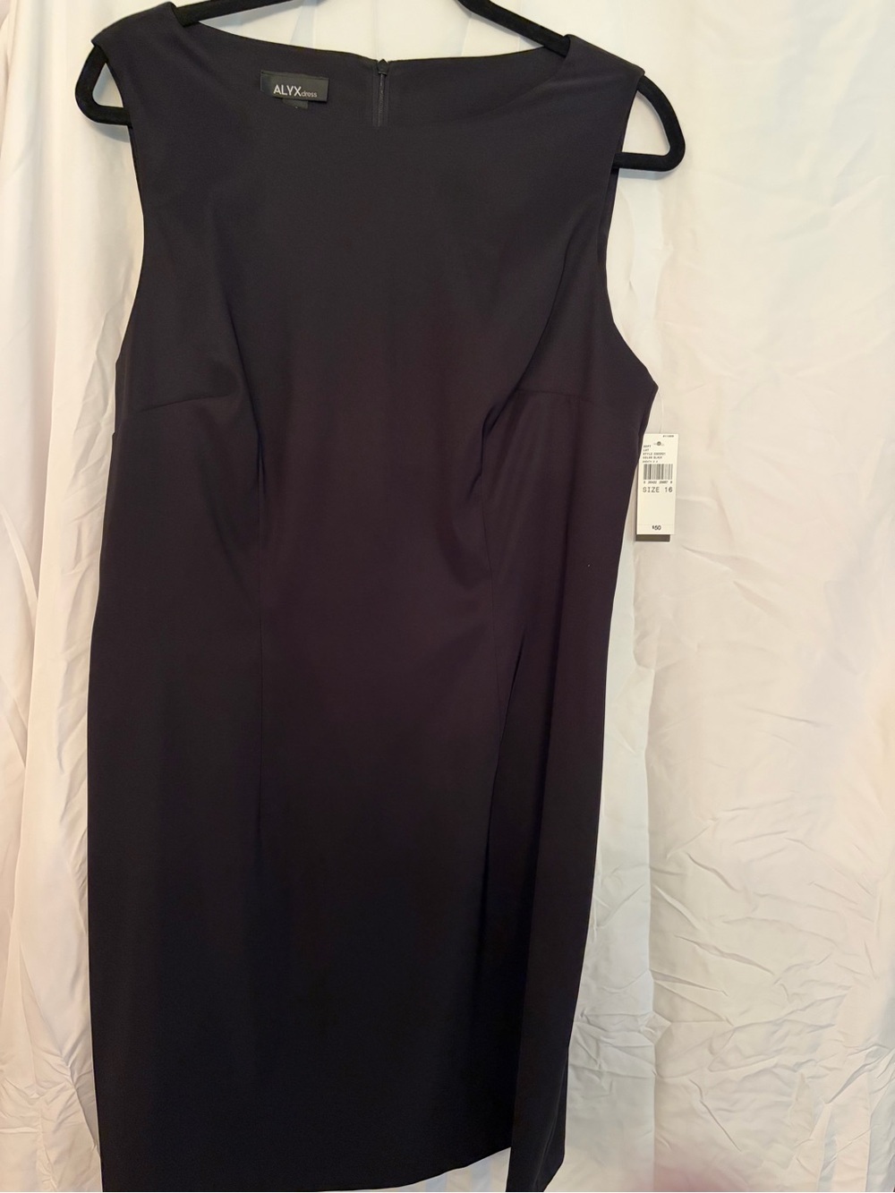 Alyx Black Sleeveless Sheath Dress